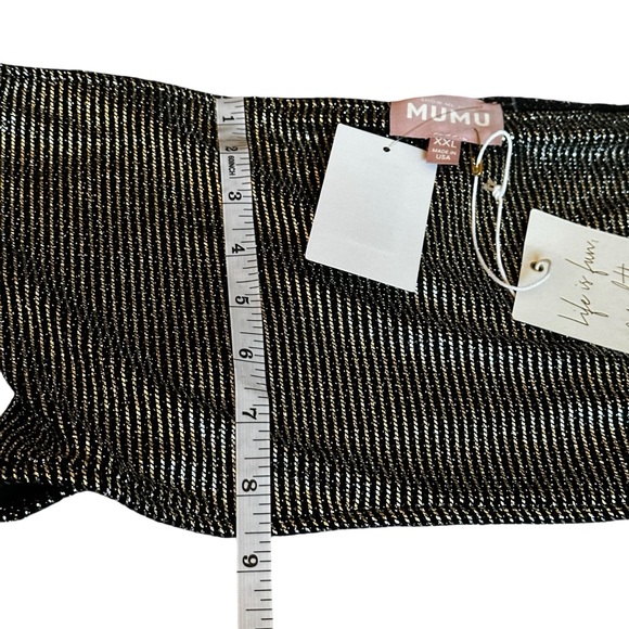 Show Me Your MuMu Tempo Tube Top Disco Glitz Plus Size 2X- NWT - Picture 7 of 14